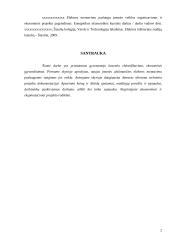 Elektros montavimo paslaugų įmonės AB "Saugi elektra" veiklos organizavimas ir ekonominis projekto pagrindimas 2 puslapis