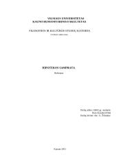 Hipotekos samprata ir apibrėžimas