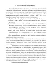 Lietuvos Respublikos (LR) pilietybės gavimas ir praradimas 4 puslapis