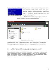 Linux OS diegimas bei konfigūravimas 11 puslapis