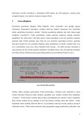 Linux OS diegimas bei konfigūravimas 3 puslapis