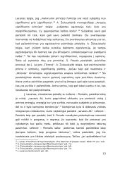 Malonumo interpretacija S. Freudo ir J. Lacano psichoanalizėje 13 puslapis