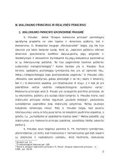 Malonumo interpretacija S. Freudo ir J. Lacano psichoanalizėje 5 puslapis