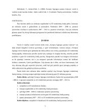 ES struktūrinių fondų plėtra Lietuvoje, jos teikiama nauda ir galimybės ja pasinaudoti 3 puslapis