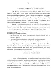 Finansinė analizė: mažmeninė prekyba drabužiais APB "Apranga" 4 puslapis