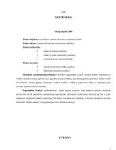 Finansinių rodiklių analizė: atsargų pirkimas ir pardavimas UAB "Aušra" 2 puslapis