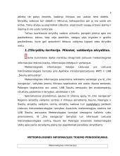 Skrydžių valdymo vaidmuo skrydžių saugos požiūriu. Meteorologinis civilinės aviacijos aprūpinimas 3 puslapis