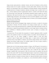 Foreign Direct Investment in Baltic countries 8 puslapis