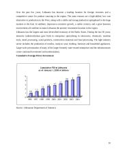 Foreign Direct Investment in Baltic countries 10 puslapis