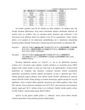 SQL kalboje naudojama užklausa [SELECT] ir pagrindinės jos funkcijos 5 puslapis