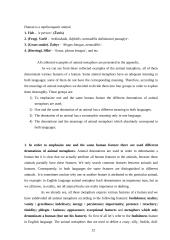 The usage of the names of animals in English and Lithuanian metaphors 12 puslapis