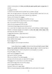 The usage of the names of animals in English and Lithuanian metaphors 13 puslapis