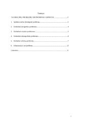 Globalinių problemų ekonominiai aspektai 2 puslapis