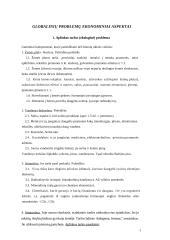 Globalinių problemų ekonominiai aspektai 3 puslapis