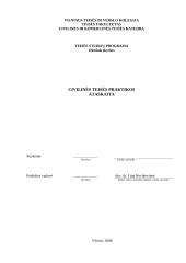 Praktikos ataskaita: teisminis skolų išieškojimas UAB "Skolų rizikos sprendimai"