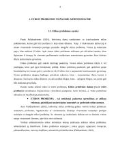Etika bei etikos problemos viešajame administravime 4 puslapis