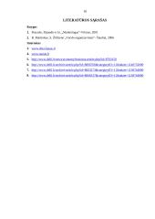 Įmonės rinkodaros strateginis planas: nekilnojamojo turto bendrovė "Ober-hause" 18 puslapis