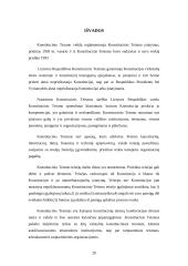 Lietuvos Respublikos Konstitucinis Teismas bei jo veikla 20 puslapis