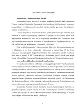 Lietuvos Respublikos Konstitucinis Teismas - reikšmė, veikla bei teisėjai 4 puslapis