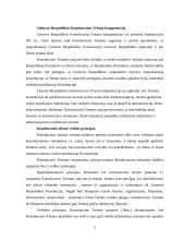 Lietuvos Respublikos Konstitucinis Teismas - reikšmė, veikla bei teisėjai 5 puslapis