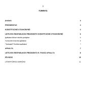 Lietuvos respublikos prezidento įgaliojimai ir konstitucinė atsakomybė 2 puslapis