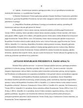 Lietuvos respublikos prezidento įgaliojimai ir konstitucinė atsakomybė 8 puslapis