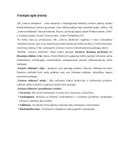 Įmonės verslo rizika ir jos mažinimo galimybės: AB "Lietuvos telekomas" 4 puslapis