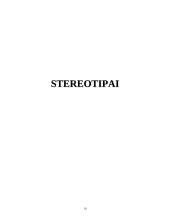 Nuostatos ir stereotipai 10 puslapis