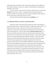 Organizacijos kultūros formavimas, išsaugojimas, keitimas ir struktūra 6 puslapis