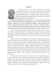 Platonas. Jo filosofijos pagrindiniai bruožai 3 puslapis