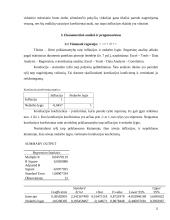 Infliacijos ir nedarbo tarpusavio priklausomybės trumpalaikė analizė 12 puslapis