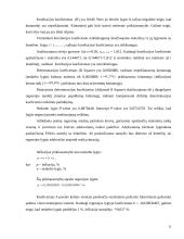 Infliacijos ir nedarbo tarpusavio priklausomybės trumpalaikė analizė 13 puslapis