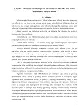 Infliacijos ir nedarbo tarpusavio priklausomybės trumpalaikė analizė 3 puslapis