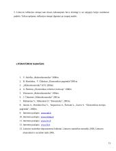 Infliacijos kitimo analizė Lietuvoje 11 puslapis