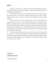 Infliacijos kitimo analizė Lietuvoje 3 puslapis