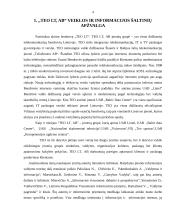 Informacijos valdymas: telekomunikacinių paslaugų tiekimas AB "TEO LT" 4 puslapis