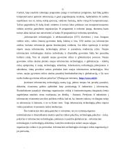 Informacinių technologijų (informacinių sistemų) poveikis organizacijos vidinei veiklai 11 puslapis