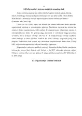 Informacinių technologijų (informacinių sistemų) poveikis organizacijos vidinei veiklai 12 puslapis