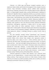 Informacinių technologijų (informacinių sistemų) poveikis organizacijos vidinei veiklai 13 puslapis