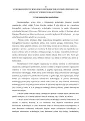 Informacinių technologijų (informacinių sistemų) poveikis organizacijos vidinei veiklai 18 puslapis