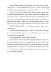 Inventorizacija ir jos pravedimo tvarka 8 puslapis