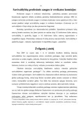 Socialinių paslaugų įstaigų, šeimynų steigimas,  išlaikymas ir bendradarbiavimas su visuomeninėmis organizacijomis, kaip savival 18 puslapis