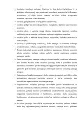 Socialinių paslaugų įstaigų, šeimynų steigimas,  išlaikymas ir bendradarbiavimas su visuomeninėmis organizacijomis, kaip savival 8 puslapis