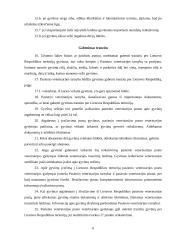Įvežamų į Lietuvos Respubliką gyvūnų veterinarinio tikrinimo tvarka 6 puslapis