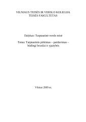 Tarptautinis pirkimas pardavimas, būdingi bruožai ir ypatybės 1 puslapis
