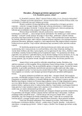 Ištraukos „Žmogaus gyvenimo apmąstymai“ analizė