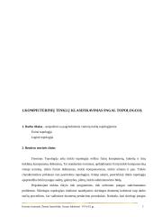 Kompiuterinių tinklų klasifikavimas pagal topologoją 2 puslapis