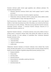 Lietuvos finansų rinka: problemos, pokyčiai ir tendencijos 19 puslapis