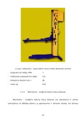 Krovininių automobilių keltuvas 14 puslapis