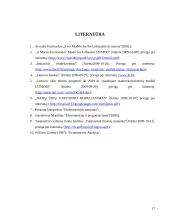 Lietuvos makroekonometrinis modelis LITMOD 17 puslapis